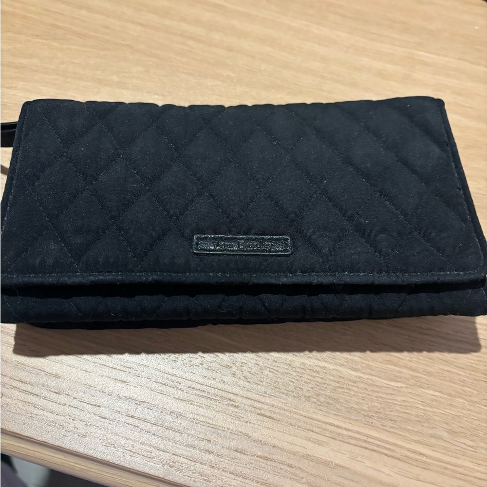 Vera Bradley Black Quilted Wallet